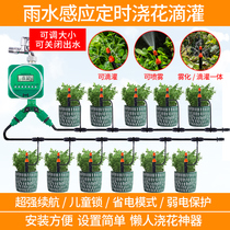 Automatic timing flower watering device garden watering intelligent irrigation drip irrigation sprinkler system lazy water spray artifact large screen