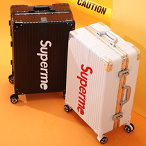 Luggage female Net red ins travel male universal wheel password small 20 inch student boarding suitcase trolley case 28