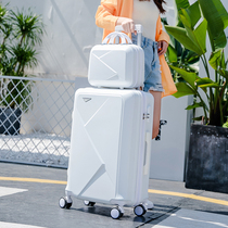 Luggage Net red ins20 inch small student universal wheel suitcase mother and woman tide trolley case 24 inch