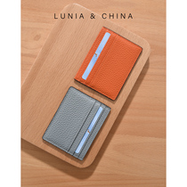 Nordic Winins ultra-thin Card Pack for men and women small zero money bag genuine leather sleeves Mini with small bag of calf leather card holder