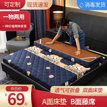 Cool Mat Mattress Vines Mat padded subbed Single beds Bed Cushions Thickened Tatami Home Sleeping Mats Rental Foldable