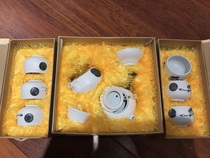 High teacup filter tea separation tea set with lid office household tea cup tea set combination