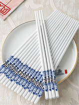 Ceramic chopsticks Family division Special person special one person one chopsticks 2021 new luxury high temperature resistant mildew-proof non-slip