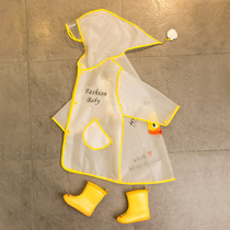 Raincoat Long full body waterproof fashion riot-proof childrens raincoat Childrens outdoor labor protection one-piece single reflective poncho