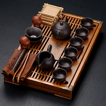 High-end tea set luxury kung fu set home living room high-end modern Net red explosion