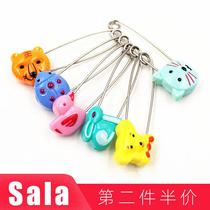 Pin anti-rebound color safety baby close needle hanging needle small large insurance metal pin baby diaper buckle