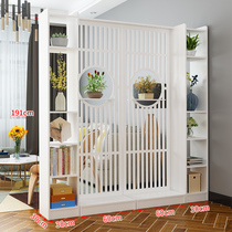 Flat screen partition living room compartment wall self-contained home baffle bedroom simple modern wood shielding folding screen