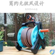 Water pipe storage winch watering pipe car hose household water pipe storage rack pipe reel garden watering set