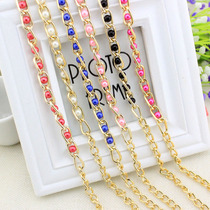 Waist chain Womens fine Joker decorative dress Korean fashion metal chain plus size tassel sweater skirt belt accessories