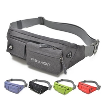 Running Bag Mens multi-function canvas working construction site mobile phone belt bag running sports running bag women wear-resistant