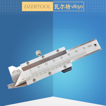 Inverted ruler chamfered cursor card scale chamfered gauge 0-6 0-8 Number of display chamfered ruler chamfer measuring ruler