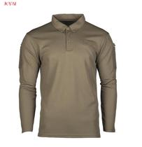 New German military MIL-TEC summer quick-drying long sleeve Special Forces Tactical long sleeve polo shirt military fan T-shirt