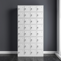 32-door locker staff locker tin cabinet factory workshop shoe cabinet multi-door with lock storage cabinet