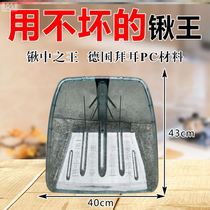 Thickened plastic steel tempered grain agricultural tools plastic shovel plastic shovel snow shovel industrial food shovel garbage shovel wear-resistant