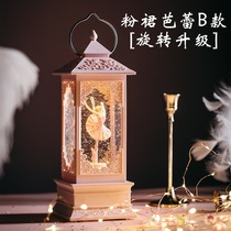 Rotating music box crystal ball children dance ballet girl music box girl princess girl birthday gift