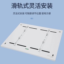 Water distributor installation back plate surface mounted back plate stainless steel installation back plate floor heating installation hanging plate sub-catchment bottom plate