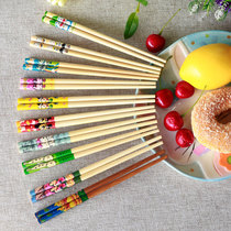 Korean craft children chopsticks two 6-year-old 8-year-old training chopsticks Children baby learning kindergarten special practice chopsticks