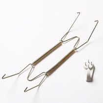Hanging plate wall adhesive hook iron nail iron frame wall hanging wall ornaments iron nail plate stand plate bracket decoration