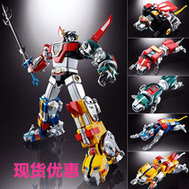 Super Alloy Soul God of War King Kong gx Hundred Beasts Five-body Red Green Yellow and Blue Lion FJ Mould Play Transfiguration Toys