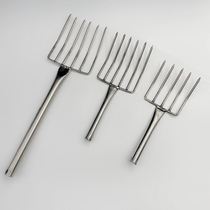 Fishing powder fork tooth food canteen fishing rice noodles five-claw rice shovel restaurant tableware tool clip shovel bean sprouts fork large