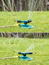 Grass sprinkler sprinkler home automatic flower watering device ground greening with rotating water spray head lawn cooling