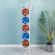 Basketball rack New Wrought iron basketball storage rack Basketball football display rack Home indoor playground decoration