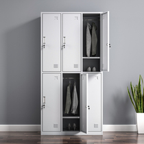 Six-door dressing cabinet Iron cabinet Steel locker Changing wardrobe Staff cabinet dressing cabinet bathing cabinet Iron dressing cabinet