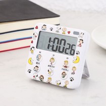 Snoopy kitchen can mute Net red electronic clock students do questions timer learning alarm clock timing cute reminder
