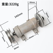 Table saw shaft assembly Table saw spindle seat Woodworking machinery push table saw accessories Saw machine splint bearing seat saw shaft spindle