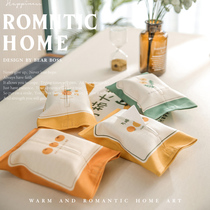 Nordic fruit tissue set ins decorative paper extraction set office home living room cloth tissue box paper towel bag
