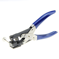 Manual round hole punching pliers PVC ID card punching machine Membership card single hole punching machine Mini round hole small hole eye binding A4 paper pressure air binding Manual loose-leaf student binding