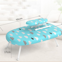  Ironing board Household folding small handheld mini high-end vertical large ironing mat desktop shelf ironing tablecloth