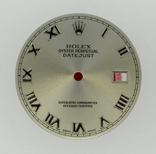 正品白金刻度劳力士表盘