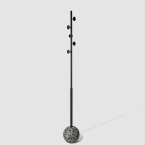 Coat rack Floor Bedroom Hanger Minimalist Hotel Light Luxury terrazzo Home Simple Net Red Vertical Hangers