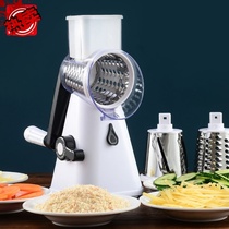 Household hand-cranked machine kung fu potato chip slicer commercial silk insert artifact Japanese shredder wire shredder