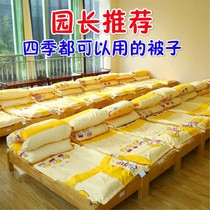 Primary school lunch break bedding kindergarten quilt three-piece baby nap is childrens cotton core