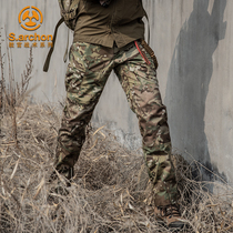 Consul IX6 tactical pants instructor spring and autumn camouflage assault pants mens self-cultivation multi-pocket tooling pants