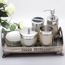(Micro-defect treatment) bathroom five-piece set bathroom toiletries mouthwash Cup (only for the board room)