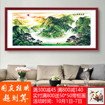 Cornucopia goes back to ancient times Chinese painting landscape painting feng shui patron living room paintings lucky calligraphy and office decorative painting