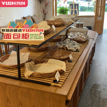 Japanese-style bakery bread display cabinet open Nakajima cabinet cake shop open open Nakajima cabinet bread display rack