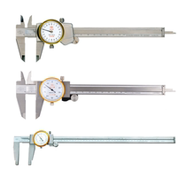 Jingjiang Ranghuan brand stainless steel two-way shockproof high-precision mechanical with watch vernier caliper 0-200*0 01mm