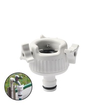 Water head washing machine faucet three-point fixed accessories water pipe truck