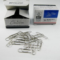 Olindan nickel plated paper clip Iron 3# paper clip silver paper clip clip clip ring needle paper pin