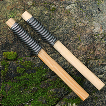 Savage bushcraft outdoor camping woodwork file wood carving polished fine tooth round handle Cork flat head file