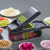 Multifunctional diced slicer potato shredder grater kitchen shredder restaurant quick vegetable cutter