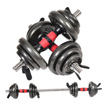 Dumbbell Mens home paint Dumbbell barbell set Dumbbell womens barbell set home 20 kg