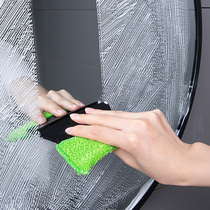Japan imported marna glass wiping artifact scraping glass cleaning cloth housework cleaning double-sided window mirror