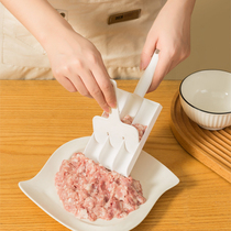 Home Kitchen Creative Meatballs Maker Triple Fish Balls Meatballs Shrimp Slide Molds Home Meat Filling