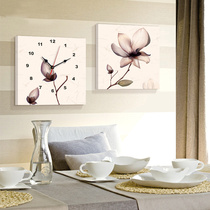 Restaurant wall decoration painting simple modern bedroom room hanging painting living room decoration creative watch meter box mural