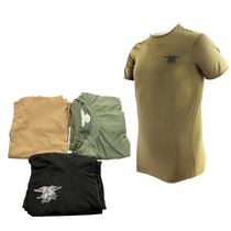 Clearance processing SEALS screen printing pattern all nylon bullet bullet T-shirt